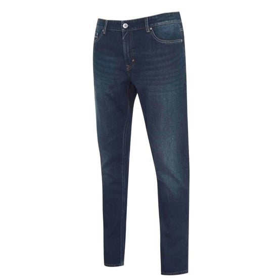 Firetrap Heren Rom katoenen rechte jeans (Donkere wasbeurt) - Image 2