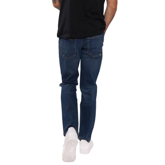 Firetrap Heren Rom katoenen rechte jeans (Donkere wasbeurt) - Image 3