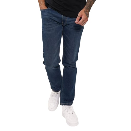 Firetrap Heren Rom katoenen rechte jeans (Donkere wasbeurt) - Image 4