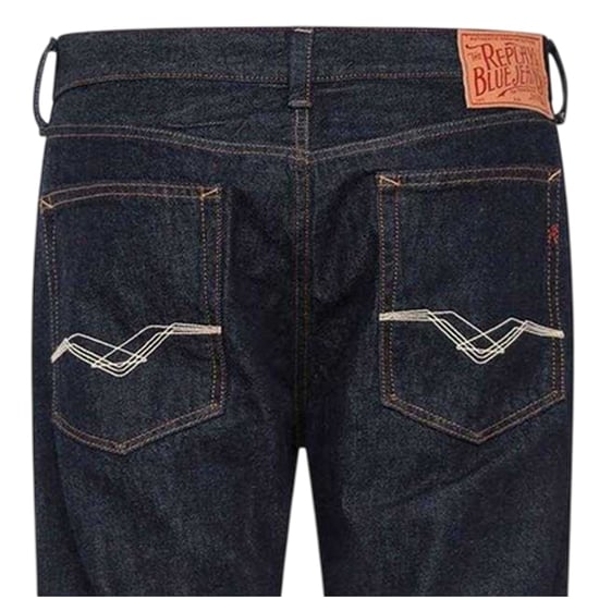 Replay Deryck Regular-jeans voor heren (Blauw) - Image 3