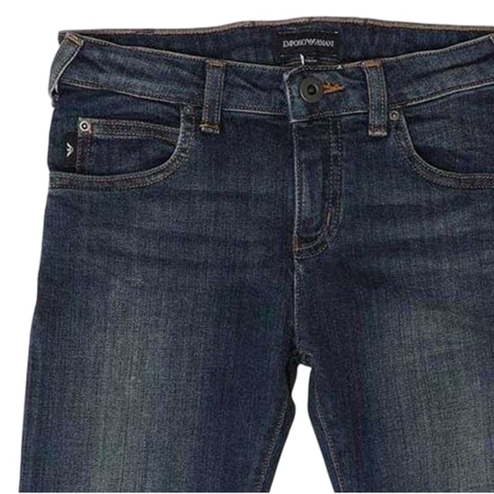 Emporio Armani Dames/Dames Jeans (Blauw) - Image 3