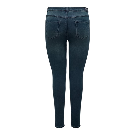Only Vrouwen/dames Skinny Jeans (Blauw Zwart) - Image 3