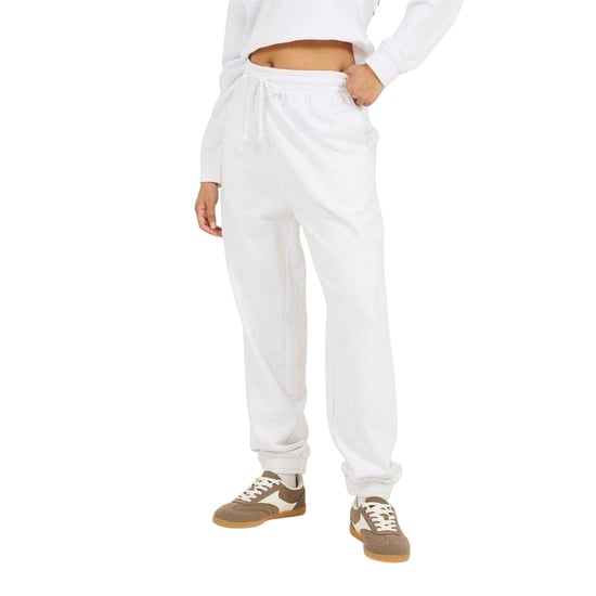 Brave Soul Dames/Dames Joggingbroek met wijde pijpen (Wit) - Image 1