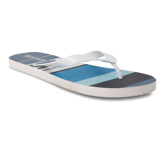 Regatta Heren Bali Hawaii teenslippers (Blauw) - Image 1