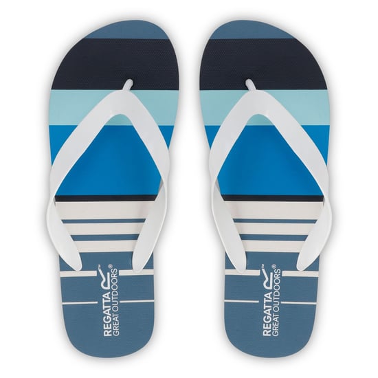 Regatta Heren Bali Hawaii teenslippers (Blauw) - Image 2