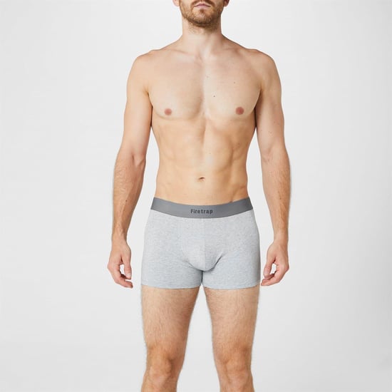 Firetrap Boxershorts met herenlogo (Set van 2) (Grijs/Grijs gemêleerd) - Image 2