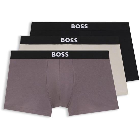 Boss Herenondergoed (set van 3) (Grijs/Zwart/Wit) - Image 1
