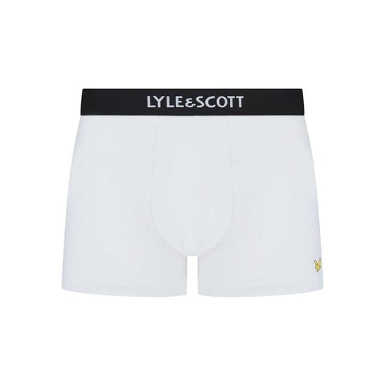 Lyle & Scott Heren Henrick Katoenmix Boxershorts (Set van 5) (Zwart/Wit) - Image 4