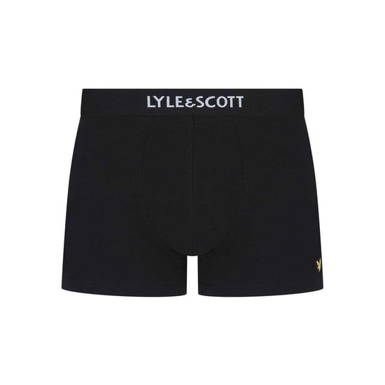 Lyle & Scott Heren Henrick Katoenmix Boxershorts (Set van 5) (Zwart/Wit) - Image 5
