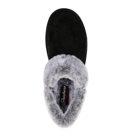 Skechers Meisjes Cozy Campfire Team: warme, platte pantoffels met voering van imitatiebont (Zwart) - Image 3