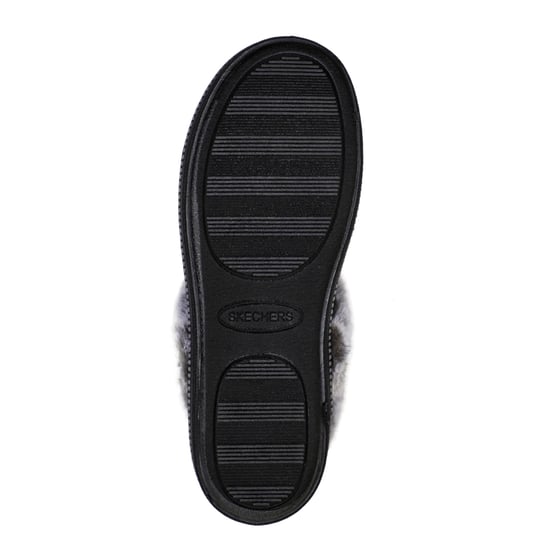 Skechers Meisjes Cozy Campfire Team: warme, platte pantoffels met voering van imitatiebont (Zwart) - Image 4