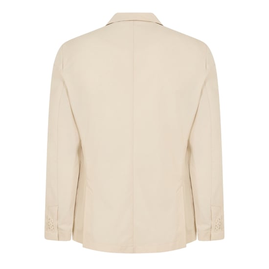 Boss Herenblazer met Henry-notch-kraag (Wit) - Image 2