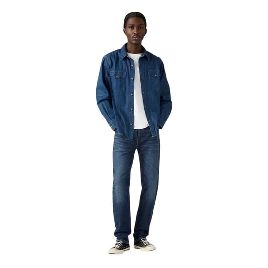 Levis Slim-fit jeans voor heren, model 502, van katoenmix (Vrij als een vogel) - Image 3