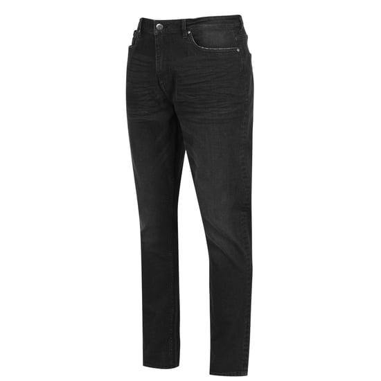 Firetrap Effen Slim Jeans Heren (Zwart) - Image 2