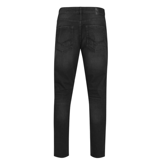 Firetrap Effen Slim Jeans Heren (Zwart) - Image 3