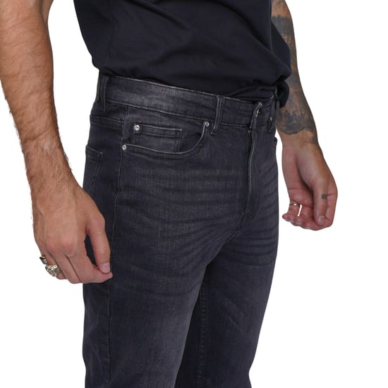 Firetrap Effen Slim Jeans Heren (Zwart) - Image 4