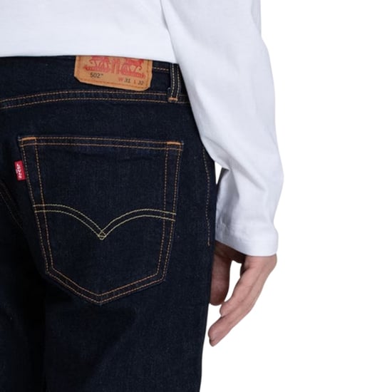 Levis Slim-fit jeans voor heren, model 502, van katoenmix (AMA Rinsey) - Image 3