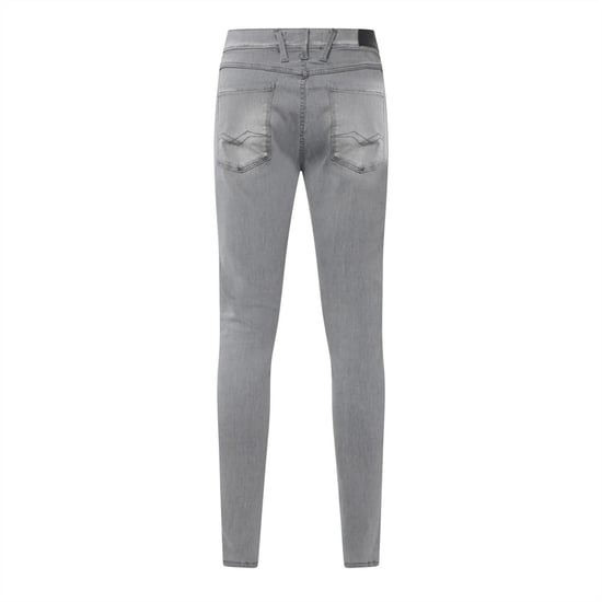 Replay Bronny katoenen jeans voor heren, in vervaagde kleur, slim fit (Grijs) - Image 3