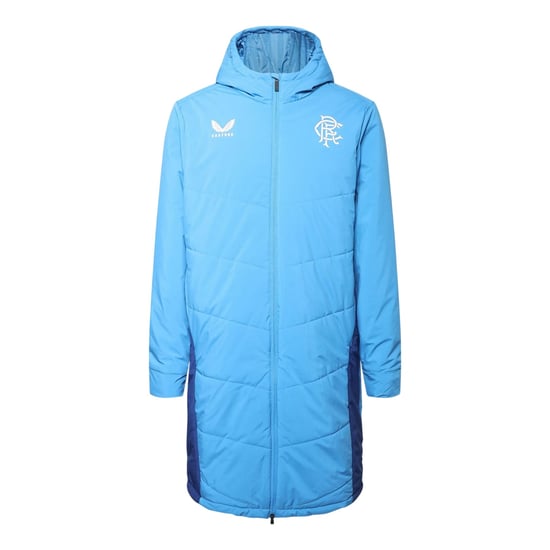 Castore Rangers FC-anorak voor heren (Blauw/Donkerblauw) - Image 1