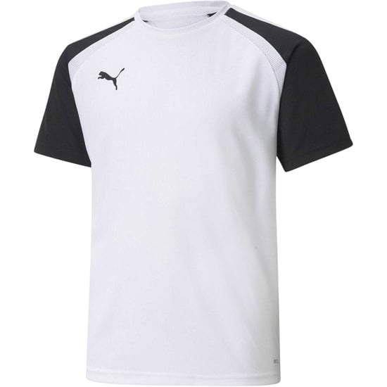 Puma TeamPACER lichtgewicht T-shirt voor kinderen (Wit, Zwart) - Image 1