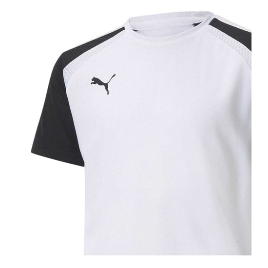 Puma TeamPACER lichtgewicht T-shirt voor kinderen (Wit, Zwart) - Image 3