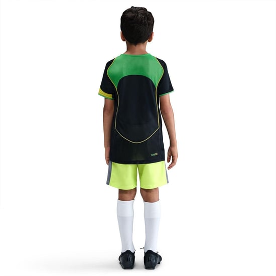 Nike T90 Dri-FIT-shirt met biesjes voor kinderen (Zwart/Groen) - Image 4