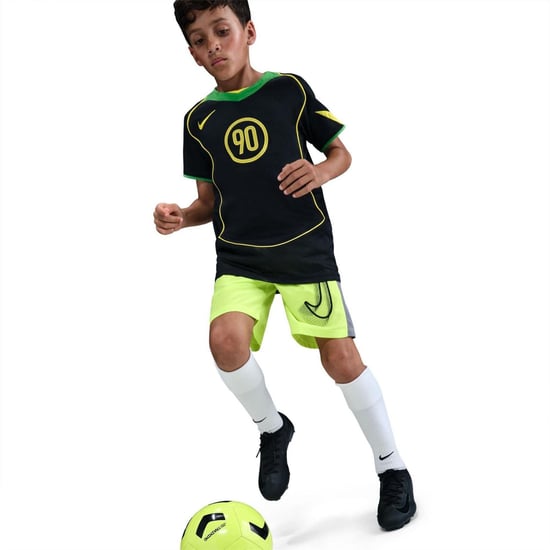 Nike T90 Dri-FIT-shirt met biesjes voor kinderen (Zwart/Groen) - Image 5