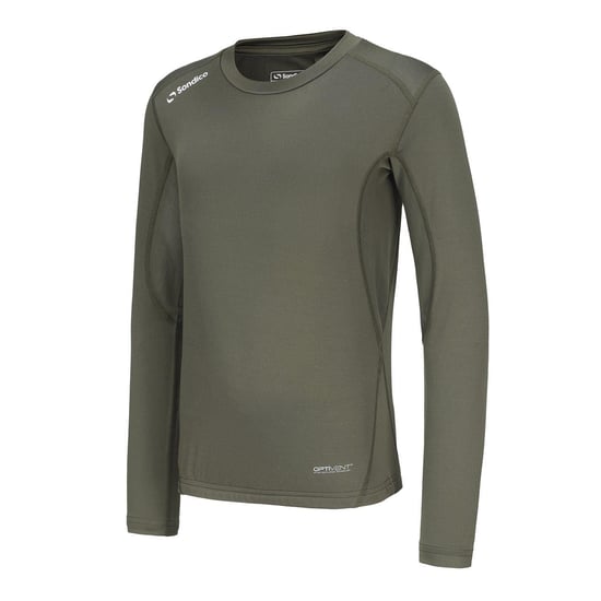 Sondico Kinderen/Core Ademend Langarmpjes Basislaag Top (Olijf) - Image 3
