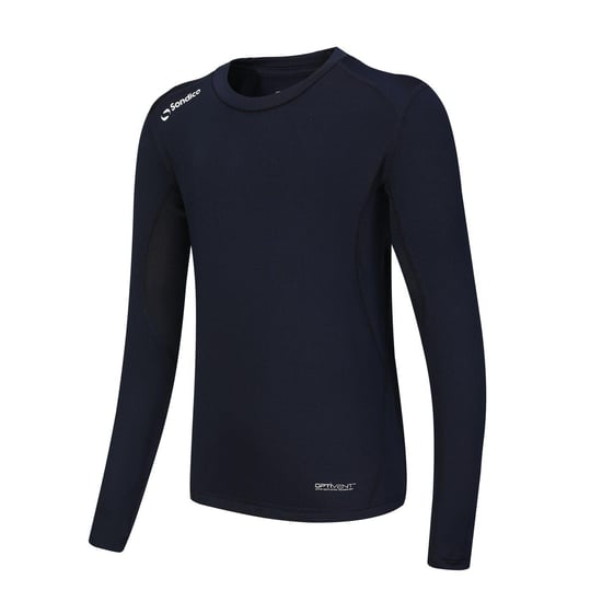 Sondico Kinder/Kids Core Ademend Lange Mouwen Basislaag Top (Marineblauw) - Image 3
