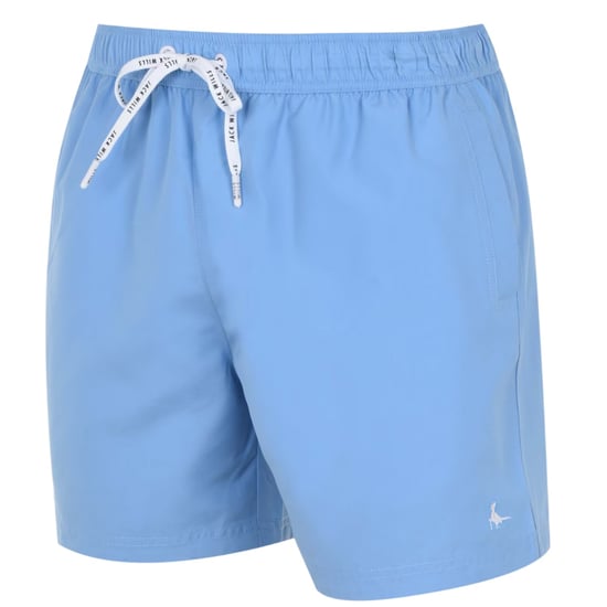 Jack Wills Herenswimshorts van gemiddelde lengte met geborduurd logo (Lichtblauw) - Image 2