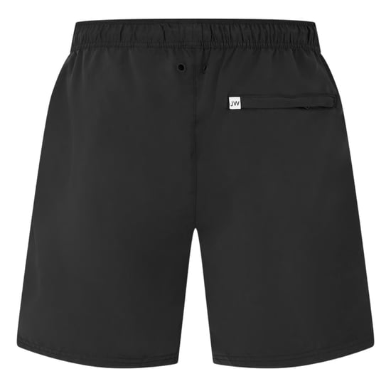 Jack Wills Herenswimshorts van gemiddelde lengte met geborduurd logo (Zwart) - Image 3