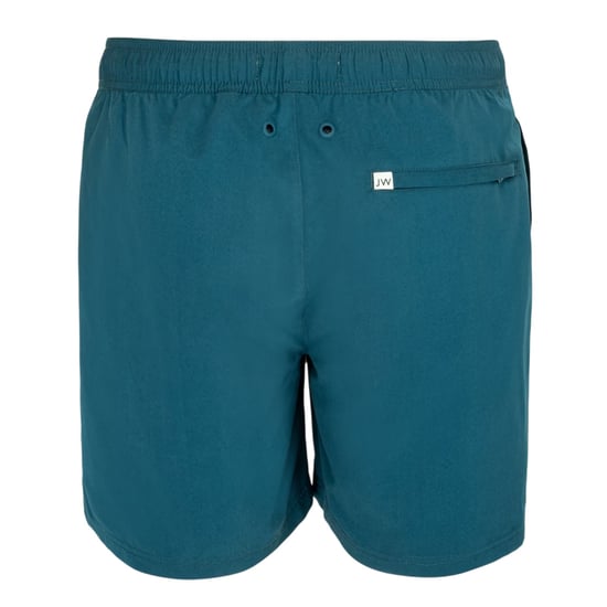 Jack Wills Herenswimshorts van gemiddelde lengte met geborduurd logo (Blauw) - Image 2
