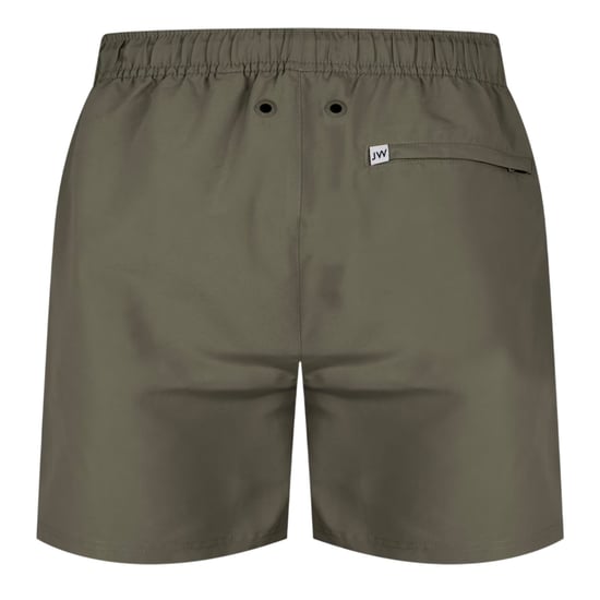 Jack Wills Herenswimshorts van gemiddelde lengte met geborduurd logo (Olijf) - Image 3