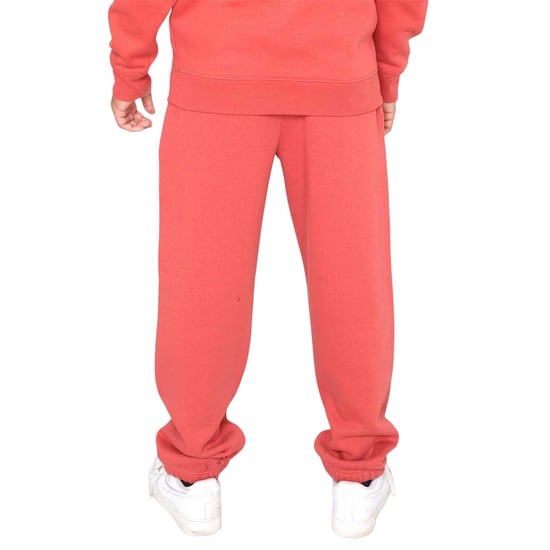 Blank Essentials Joggingbroek voor heren met gebogen logo (Kruiden Rood) - Image 4