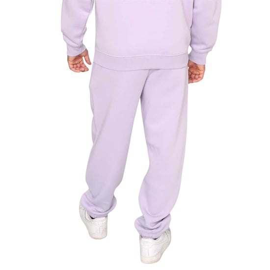 Blank Essentials Joggingbroek voor heren met gebogen logo (Violet) - Image 4