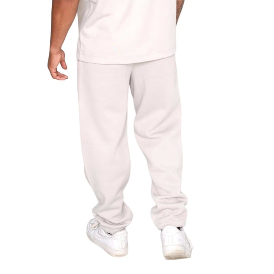 Blank Essentials Joggingbroek voor heren met gebogen logo (Grijs) - Image 4