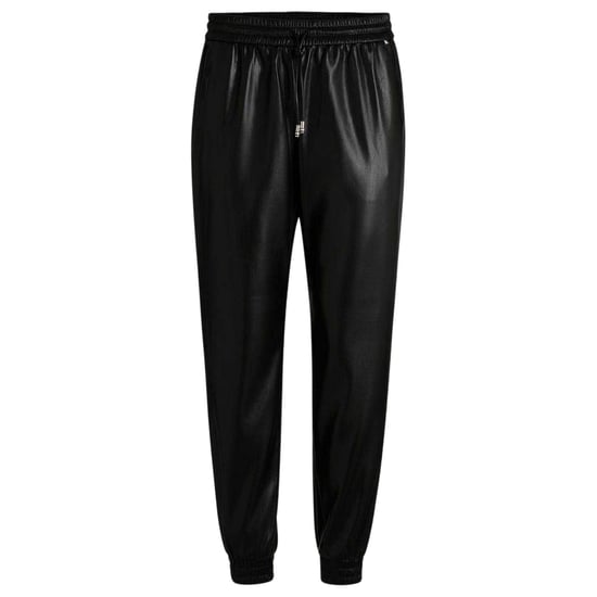 Boss Joggingbroeken voor dames, effen, met een relaxte pasvorm (Zwart) - Image 2