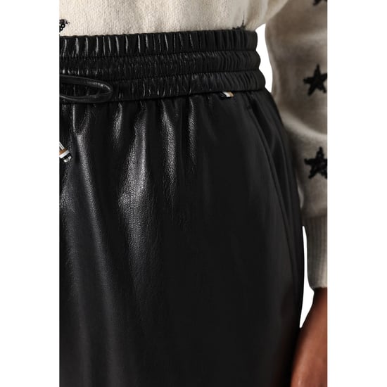 Boss Joggingbroeken voor dames, effen, met een relaxte pasvorm (Zwart) - Image 4