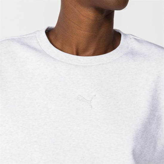Puma Dames/dames Oversized Sweatshirt (Ijsgrijs) - Image 2