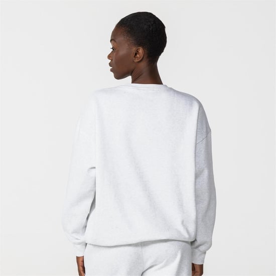 Puma Dames/dames Oversized Sweatshirt (Ijsgrijs) - Image 3