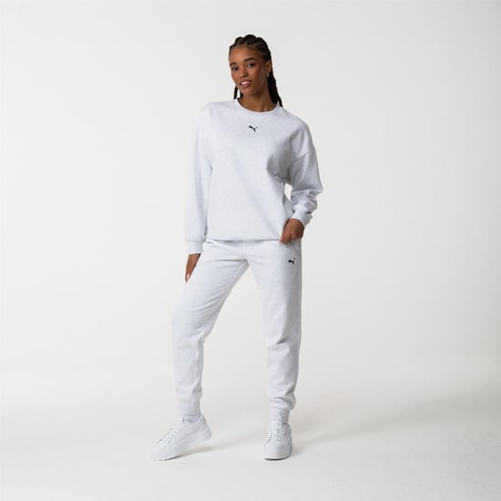 Puma Dames/dames Oversized Sweatshirt (Ijsgrijs) - Image 5