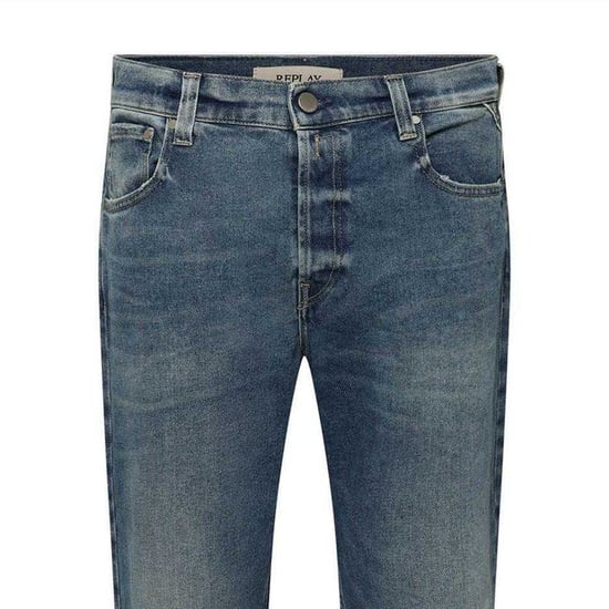 Replay Dames/Dames Rechte Jeans (Blauw) - Image 3