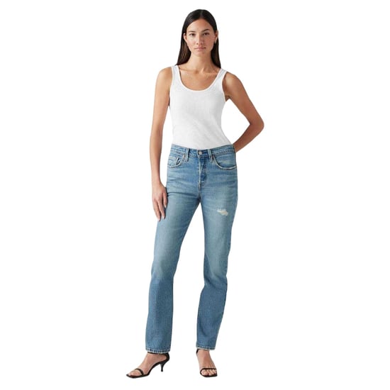 Levis 501-jeans met 5 zakken en rechte pijpen voor dames (Switch Stitch) - Image 3