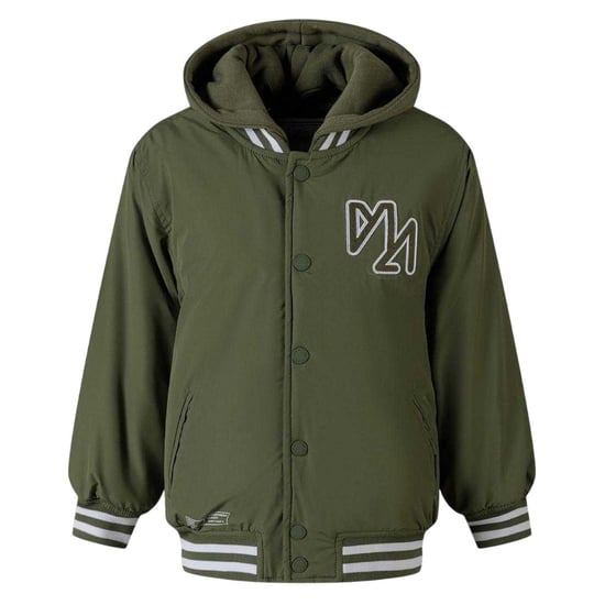 Minoti Geborduurde baseball-varsityjas voor jongens (Khaki) - Image 2