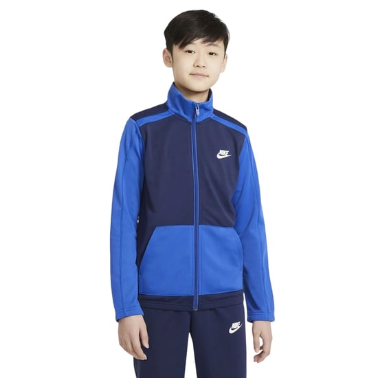 Nike Kinderen Swoosh Polyester Trainingspak (Middernacht Marine) - Image 4
