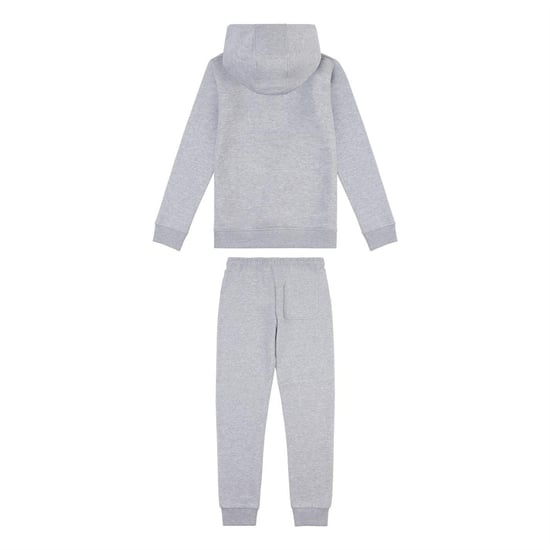 Lyle & Scott Set met hoodie en broek met logo voor kinderen (Grijze Heide) - Image 2