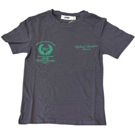 DFND London Set met T-shirt en korte broek voor jongens (Grijs) - Image 4