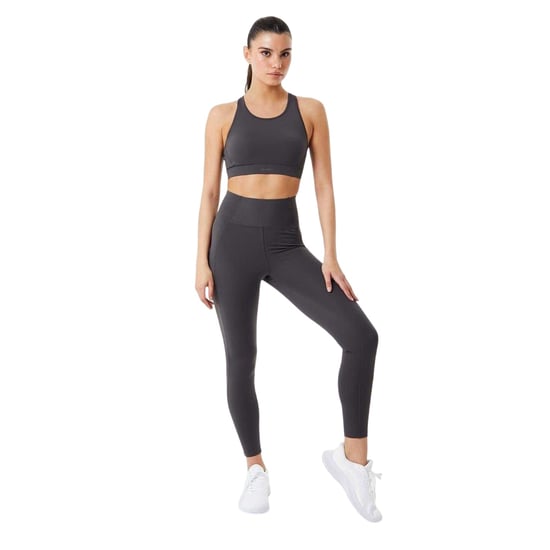 USA Pro Dames/Dames Core Legging Hoog Rijp (Houtskool) - Image 1