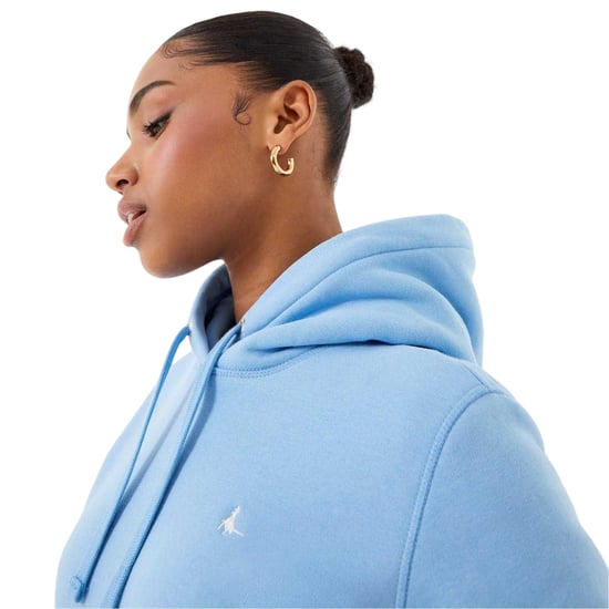 Jack Wills Hoodie voor dames met Astbury-fazantlogo en relaxte pasvorm (Blauw) - Image 4