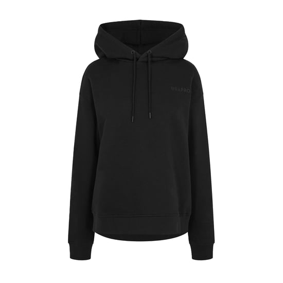 USA Pro Dames/Dames Classic Logo Hoodie (Zwart) - Image 2